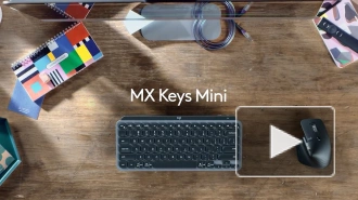 Logitech представила миниатюрную клавиатуру MX Keys Mini