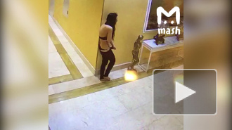 Полуголая проститутка разгромила элитный отель в Москва-Сити