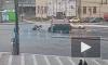 Мотоциклист сделал сальто после столкновения с иномаркой на Заневском