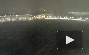 В Петербурге ночью была гроза