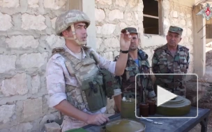 Военные в САР провели занятие по инженерной подготовке с подразделениями сирийской арабской армии
