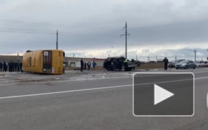 В Иркутской области в ДТП попал школьный автобус