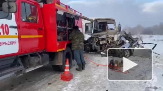 В Челябинской области автобус попал в ДТП