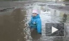Прогулка с папой. ))))
