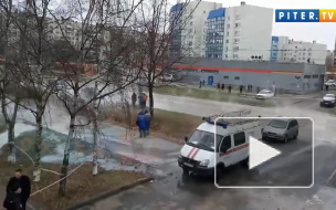 В Петербурге прокуратура начала проверку после прорыва трубы в Купчино