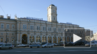В Петербурге горел знаменитый Московский вокзал