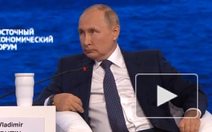 Путин назвал "чушью собачьей" утверждения, что РФ сама себя обстреливает на ЗАЭС