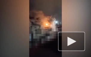 В Липецкой области произошло возгорание в одном из цехов НЛМК