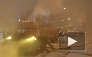 Пожар в общежитии «Кировского завода»: есть жертвы