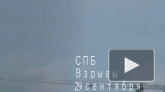 В Петербурге слышны взрывы с военных полигонов