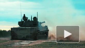 Плавающий танк "Спрут-СДМ1" прошел испытания в Черном море