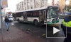 После столкновения автобуса и маршрутки на Индустриальном госпитализировали трех подростков