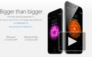 iPhone 6: гаджет поступит в продажу через две недели, но общественность разочарована смартфоном от Apple