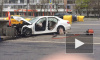 Смертельное видео из Москвы: Водитель "Мерседес" врезался в ограждение и погиб