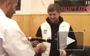 Рамзан Кадыров получил черный пояс по каратэ