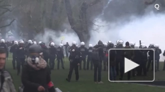 В Брюсселе антиковидные протесты завершились беспорядками
