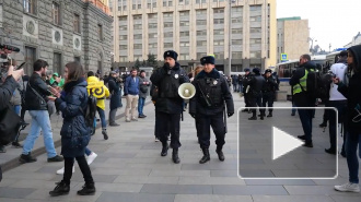 Полиция Москвы напомнила о запрете любых акций во время самоизоляции