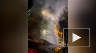 Фонтан кипятка высотой в четыре этажа удивил жителей российского города