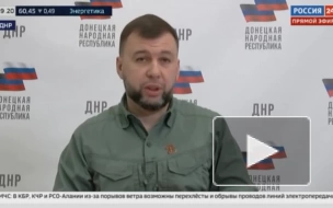 Пушилин заявил, что в ДНР подготовят дорожную карту восстановления электричества в Авдеевке