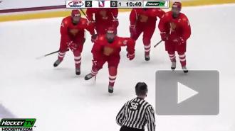 Сборная России обыграла команду США в первом матче юниорского чемпионата мира по хоккею