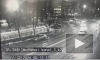 Момент столкновения автобуса и Kia Rio на Межевом канале попал на видео