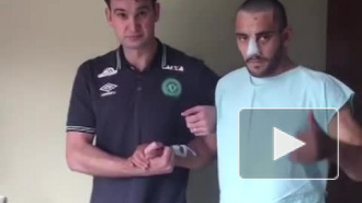 Выживший футболист выложил первое видео после авиакатастрофы