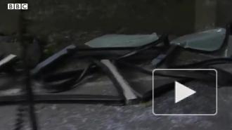 В Великобритании школьный автобус врезался в мост