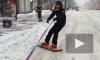 ГИБДД Петербурга объявило войну сноубордистам-зацеперам