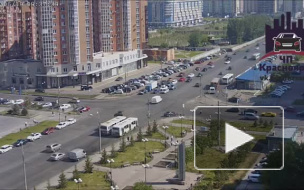 В Красноярске два водителя городских автобусов устроили гонки, а затем подрались