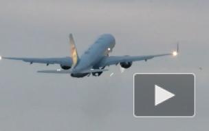 Самолет вице-президента США столкнулся с птицей во время полета