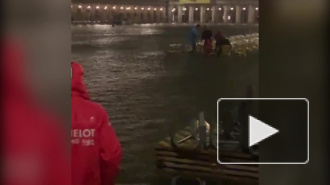 Видео: площадь Святого Марка в Венеции полностью ушла под воду