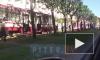 Видео: петербуржцам пришлось идти пешком до "Новочеркасской" из-за пробки из трамваев