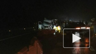 Марий Эл: При столкновении лесовоза и микроавтобуса погибли 9 человек