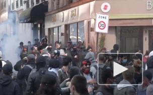В Париже произошли столкновения радикалов с полицией