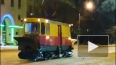На Шаврова трамвай сбил одинокого ночного пешехода