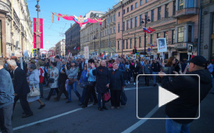 "Бессмертный полк" в Петербурге: репортаж Piter.tv