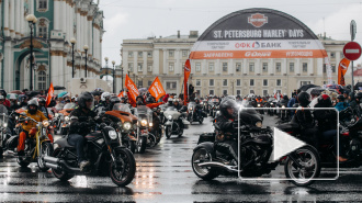 Harley Days собрал в Петербурге более 4000 байкеров из 35 стран