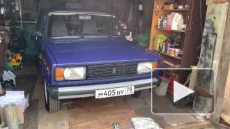 В Петербурге нашли новую "четверку", которая простояла в гараже 22 года