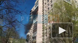 На Гранитной улице заметили пожар