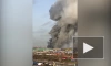 Пожар в строящемся складе на Ленсоветовской дороге локализовали