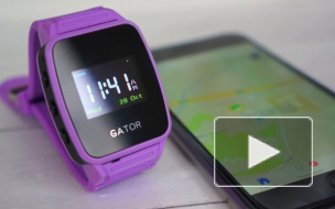 Детские часы-телефон GATOR Caref с GPS трекером помогут родителям всегда знать, где находится их ребенок