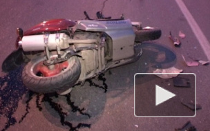 В Пушкине две иномарки насмерть затолкали молодого мотоциклиста