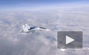 Опубликовано видео полета российских бомбардировщиков над Белоруссией