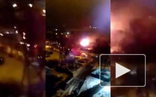 В Ленобласти спасатели ликвидировали мощный пожар