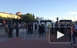 Видео: петербуржцы вышли на митинг против свалки в Шиесе 