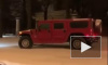Полиция проверяет провокационное видео с малиновым "Хаммером", который ездит по газонам МГУ