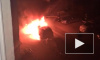 Очевидец снял два горящих автомобиля в Иваново