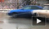 В Томске авария на обледеневшей дороге попала на видео
