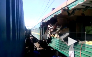 Крушение поезда в Подмосковье: видео с места трагедии шокирует, шесть человек погибли, 45 - в больнице