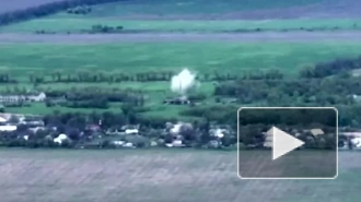 Российские военные уничтожили украинскую артустановку под Авдеевкой